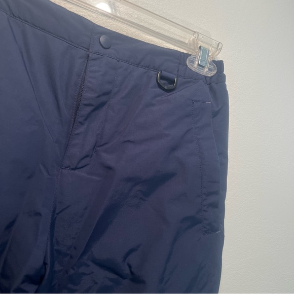 Lands End Youth Squall Grow-A-Longs Ski Snow Pants Blue Sz 12 Flex Knee Zip Leg - Picture 3 of 12